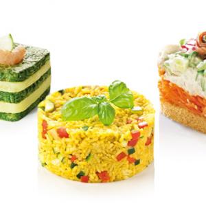 TESCOMA Grandchef ételformázó, rozsdamentes, 4 db, 428724