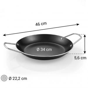 TESCOMA GrandCHEF paellakészítő serpenyő 34 cm, 606849
