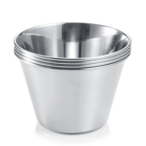 TESCOMA GrandCHEF rozsdamentes acél panna cotta sütőforma, 4 db 428718