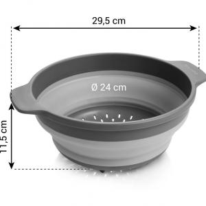 TESCOMA GrandCHEF szűrő 24 cm, összecsukható, 428540