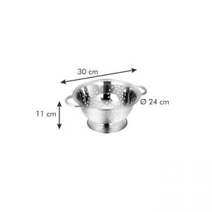 TESCOMA GrandCHEF Talpas tésztaszűrő 24 cm, 428510