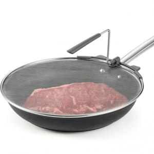 TESCOMA GrandCHEF védőszita serpenyőhöz lehajtható fogantyúval 30 cm, 428752