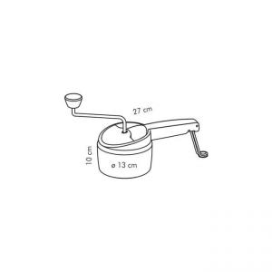 TESCOMA HANDY forgófejes reszelő, 3 lemez, 643876