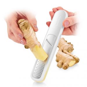 TESCOMA HANDY X-sharp Fokhagyma- és gyömbérreszelő, áztatóval, 643737