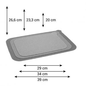 TESCOMA MINERAL rugalmas vágódeszkák, 3 db-os készlet