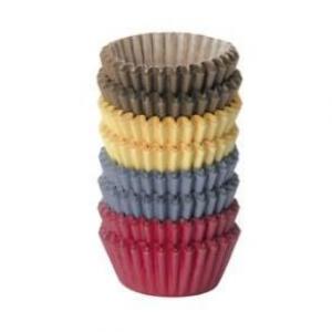 Tescoma muffin sütő papír, mini, színes, 4x2,5x1,5 cm, 200 db, 630624