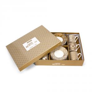 TESCOMA myCOFFEE eszpresszo csésze, csészealj, 6db, Empir, 387718