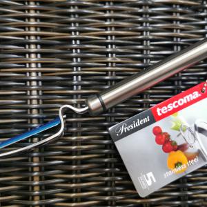 TESCOMA PRESIDENT burgonyahámozó forgatható pengés, rozsdamentes, 638606