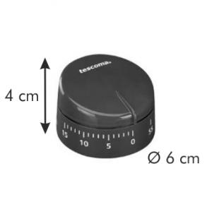 Tescoma Presto főzési idő mérőóra, 60 perces, piros, 636070