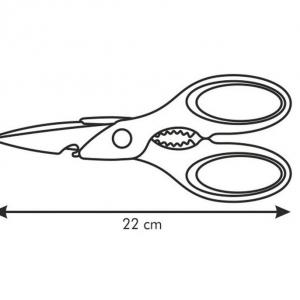 TESCOMA PRESTO multifunkciós olló 22 cm, 888225