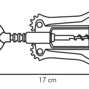 Tescoma Presto szárnyas dugóhúzó piros, 420244.20