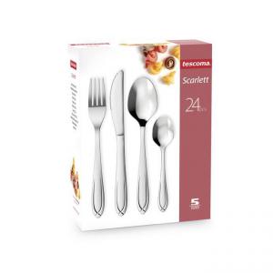 TESCOMA SCARLETT evőeszköz készlet, 24 db-os, 391600