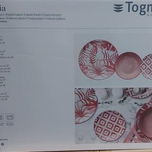 Tognana KENTHIA porcelán étkészlet, 18 részes