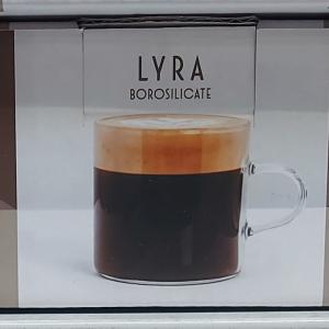 Tognana LYRA TRANS. üveg kávés csésze 13cl 6db