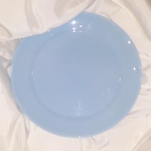 Toma Bleu kék desszertes üvegtányér, 21 cm