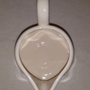 Vanilia Kerámia 52-02 Violin levendulás tejkiöntő, 3 dl, kerámia, V.K.52-02