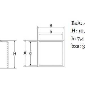 Zártszelvény sapka 40x20 mm-es. Kiszerelés: 50 db