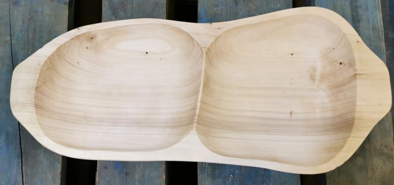 Fa,  2 részre osztott kínálótál, 47 cm, 302090