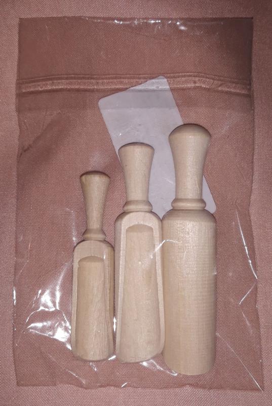 Fa kicsi fűszerkanál, 3 db, 302073