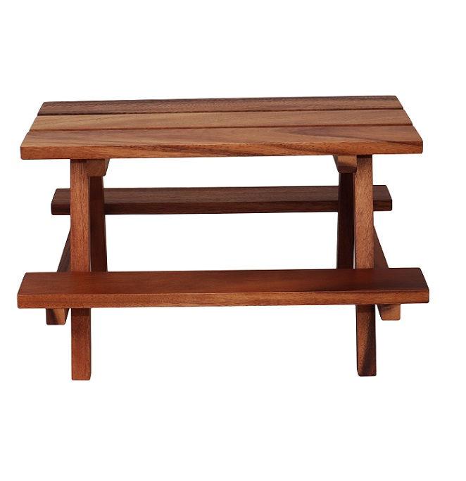 Fa kínáló állvány 39,5x43x26cm