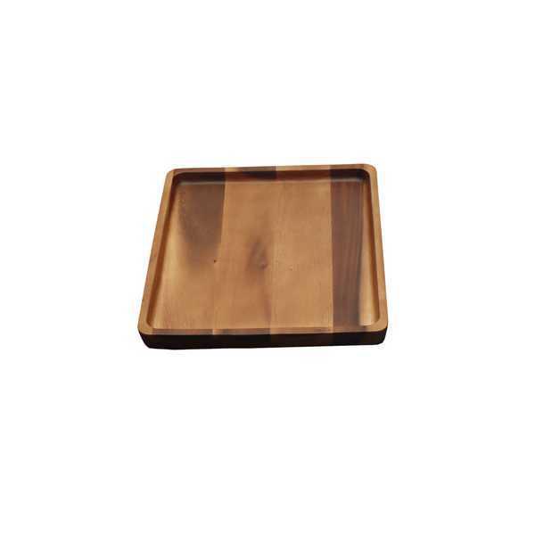 Fa kínáló tálca szögletes 30x35x3cm (XL)