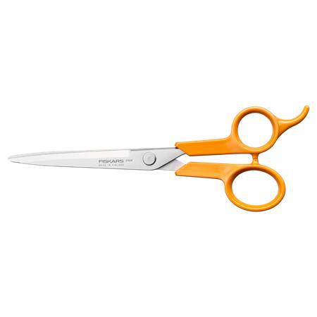 FISKARS Hajvágó olló, 17 cm, Classic narancssárga