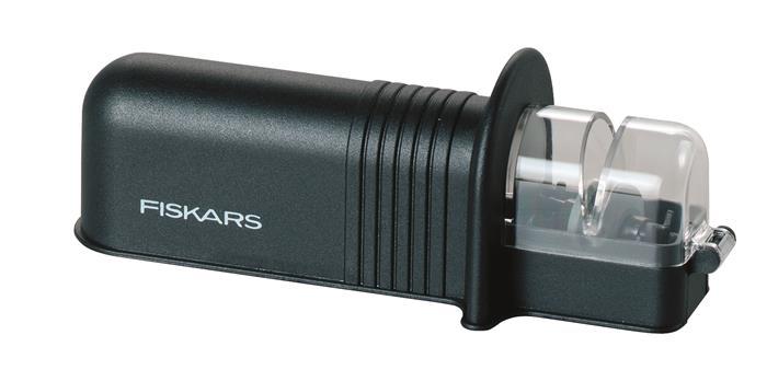 FISKARS Késélező Essential Roll-Sharp fekete