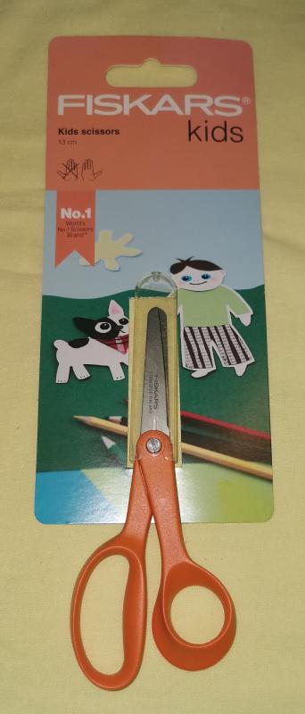 Fiskars Kids gyermekolló (jobbos), 13 cm
