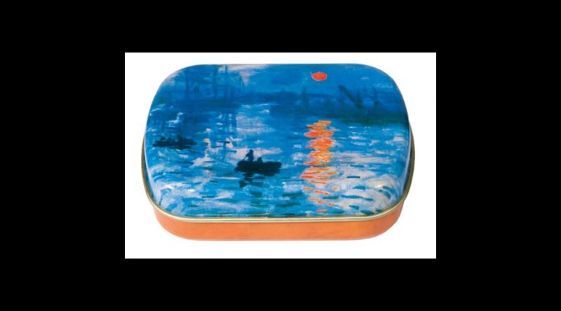 FRI.18642 Fémdoboz 6,3x1,8x5,2cm,Monet:Naplemente