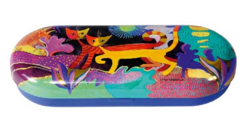 FRI.18711 Szemüvegtok fémdoboz, 16x2,8x5,5cm,Rosina Wachtmeister:Wonderland