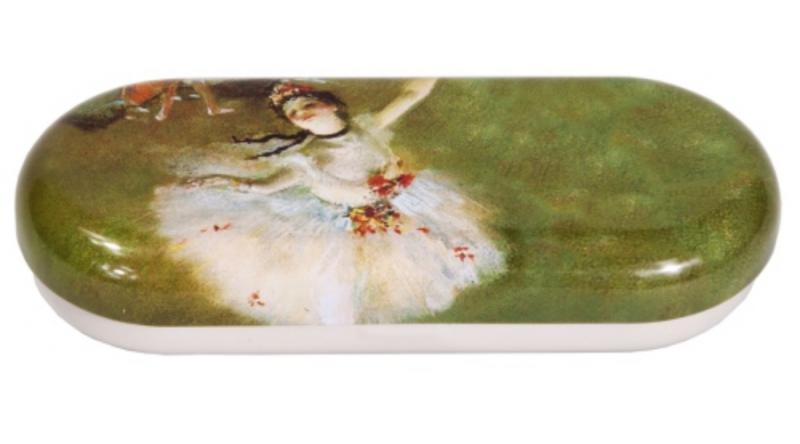 FRI.18791 Szemüvegtok fémdoboz, 16x2,8x6,6cm, Degas:The Star