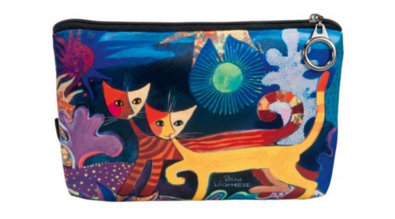 FRI.19051 Kozmetikai táska 19x2,5x13cm, polyester,Rosina Wachtmeister:Wonderland