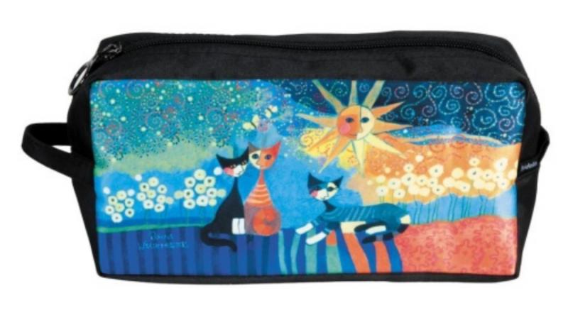 FRI.19322 Kozmetikai táska 25x12x8cm, polyester,Rosina Wachtmeister:Dolce Vita