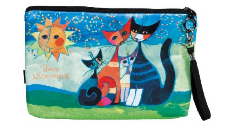 FRI.19371 Kozmetikai táska 25x3x17cm, polyester,Rosina Wachtmeister:Moment di Felicitá