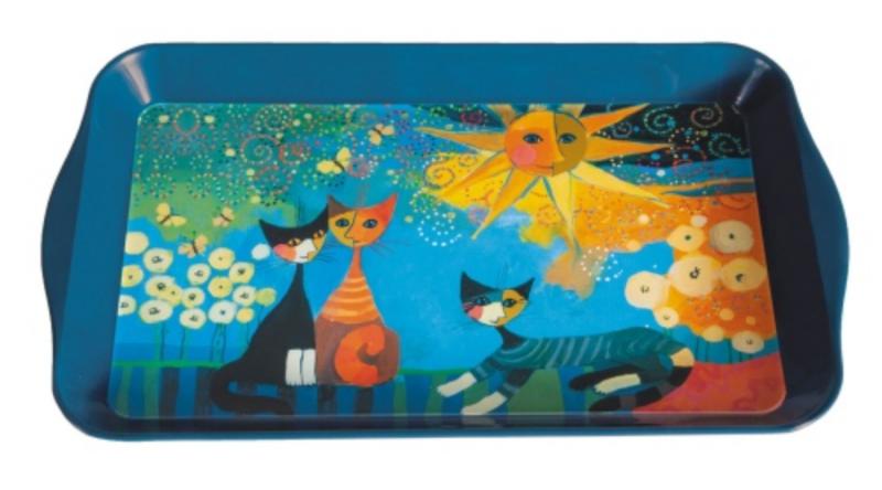 FRIDOLIN 19491 Fémtálca 32x2x19cm,Rosina Wachtmeister:Dolce Vita