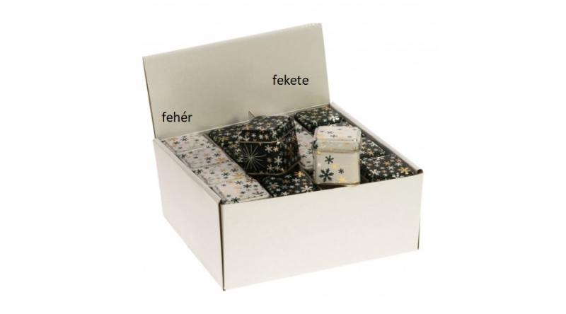 GAW.1000/065 Mini fémdoboz 43x43x40mm, Stella