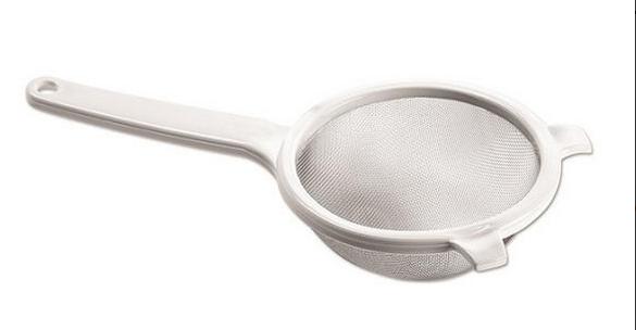 Ghidini 12,5cm fém szűrő, műanyag keret, 1257