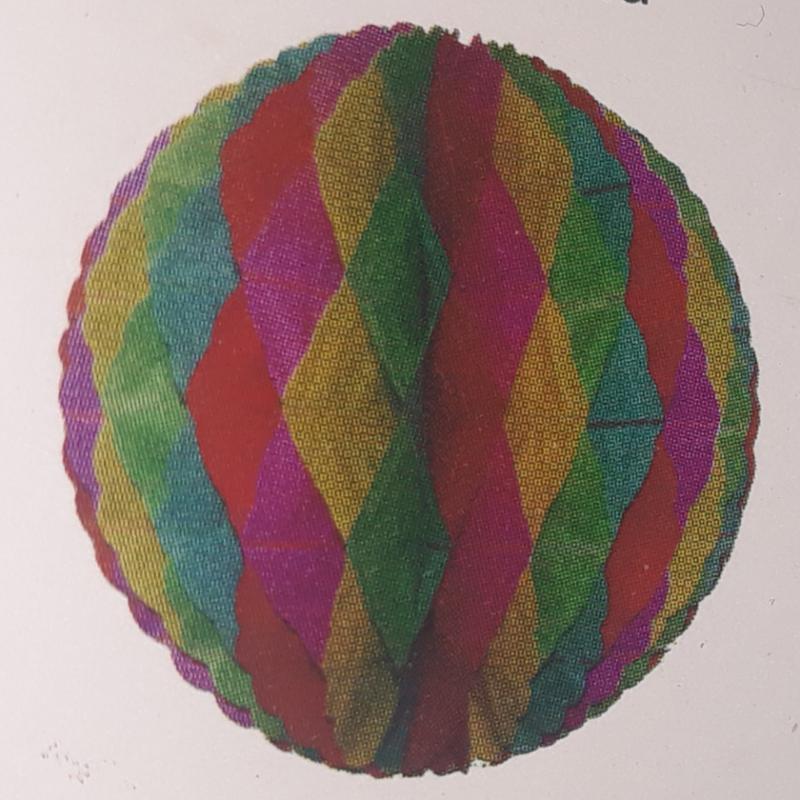 Gömbdísz, gömb lampion, 32 cm, 13006