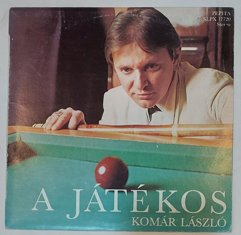 Használt Komár László A játékos, bakelit lemez, 1982, (bolti átvétel)