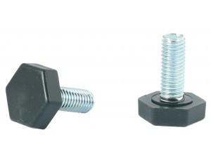 Hatszögletű állítható láb 19 mm széles talppal, M8x20-as szárral. 100 db HL