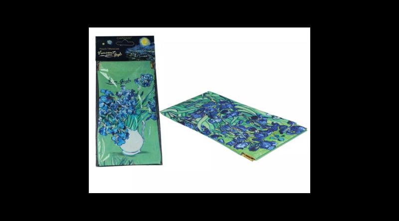 H.C.021-0323 Műanyag szemüvegtasak 9x18cm, Van Gogh: Íriszek