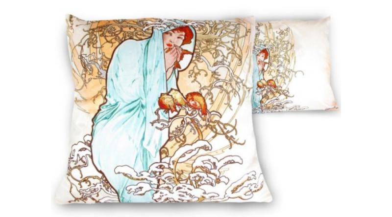 H.C.021-1503 Párna 45x45cm,polyester, Mucha:Tél