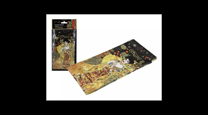 H.C.021-8311 Műanyag szemüvegtasak 9x18cm,Klimt: Adele Bloch