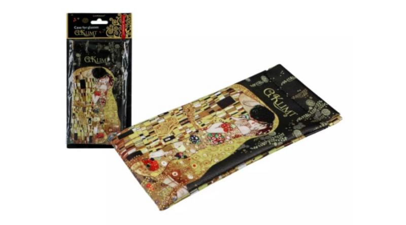 H.C.021-8312 Műanyag szemüvegtasak 9x18cm, Klimt: The Kiss