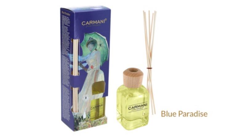 H.C.457-6301 Szobaillatosító 100ml,Monet, dobozban,rattanpálcikával, blue paradise