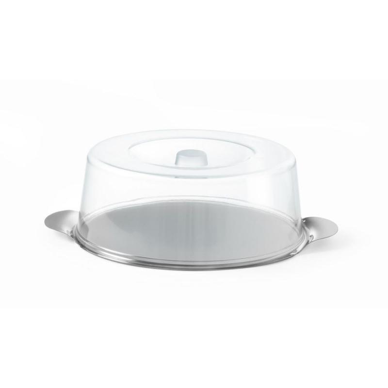 HENDI Kerek tálca fedéllel, Ø300x(H)110mm