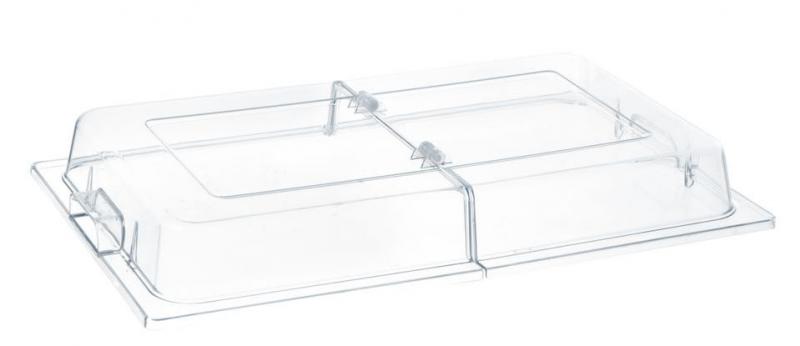 HENDI Nyitható bemutató fedő – GN 1/1 – 530x325x(H)76 mm