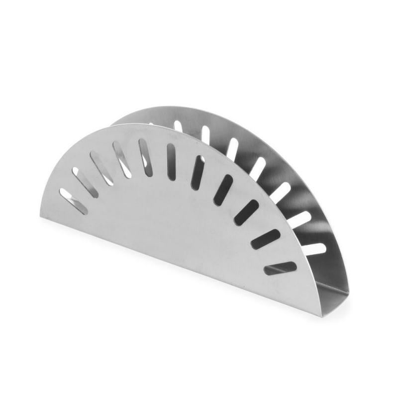 HENDI rozsdamentes szalvétatartó 17x3x7cm