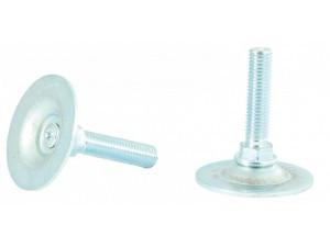 Horganyzott acél állítható láb Ø 30mm talppal, M10x30-as szárral. 100 db HZ