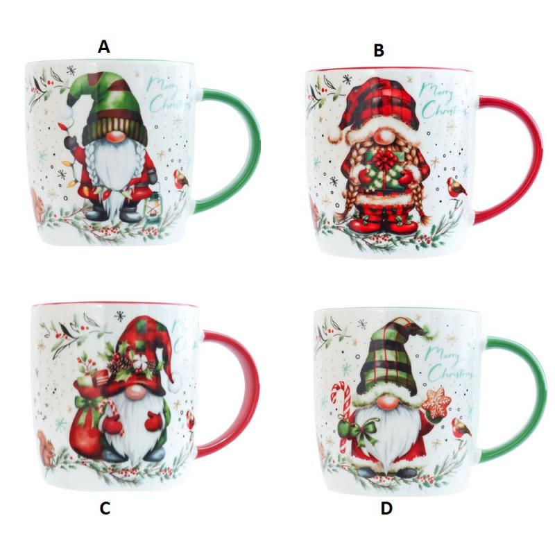 Karácsonyi porcelán bögre 38cl MANÓ, GM0026P